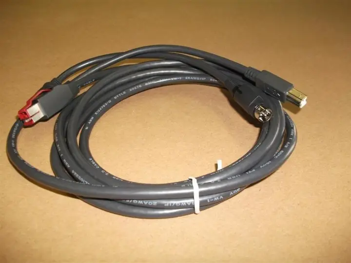 2218423 cable USB 3,65 m USB A USB B Negro