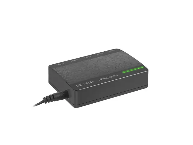 DSP1-0105 switch No administrado Fast Ethernet (10/100) Negro