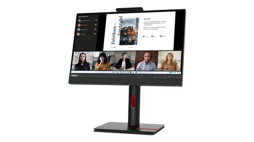 ThinkCentre Tiny-In-One 22 Gen 5 LED display 54,6 cm (21.5") 1920 x 1080 Pixeles Full HD Pantalla táctil Negro - Imagen 5