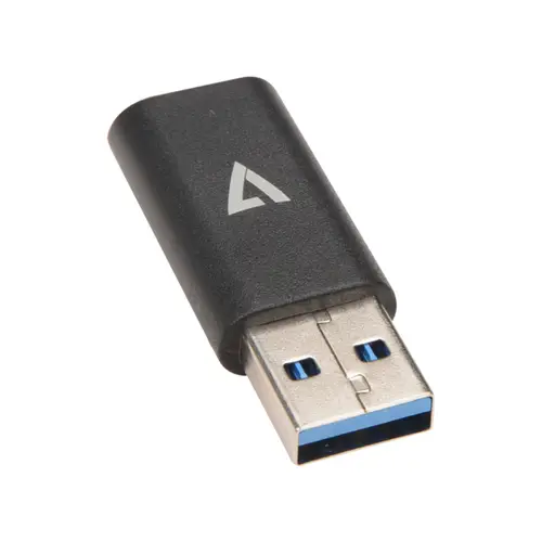 V7USB3AC cambiador de género para cable USB A USB C Negro - Imagen 5