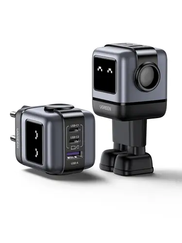 Nexode RG 65W 3-Port GaN Ordenador portátil, Teléfono móvil, Portátil, Batería portátil, Teléfono Gris Corriente alterna Carga rápida Interior - Imagen 5