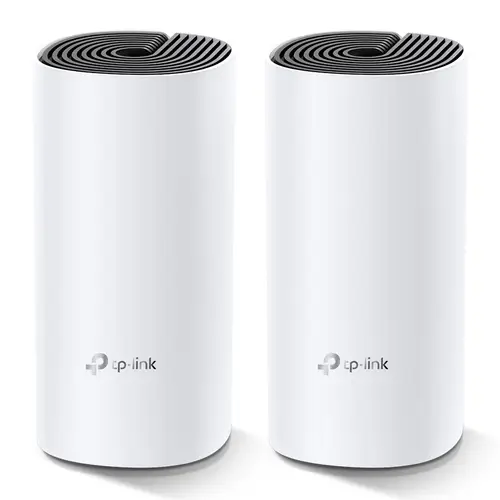 Deco M4(2-pack) Doble banda (2,4 GHz / 5 GHz) Wi-Fi 5 (802.11ac) Blanco Interno - Imagen 1