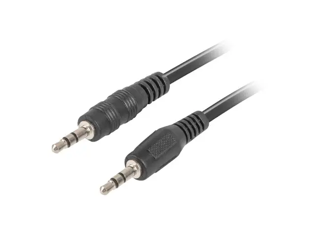 CA-MJMJ-10CC-0020-BK cable de audio 2 m 3,5mm Negro