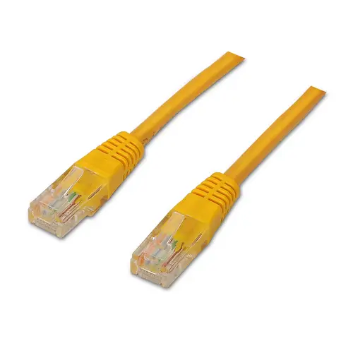 A135-0253 cable de red Amarillo 0,5 m Cat6 U/UTP (UTP) - Imagen 1