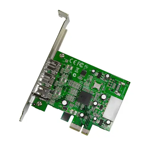 Adaptador Tarjeta FireWire PCI-Express PCI-e de 2 Puertos F/W 800 y 1 Puerto F/W 400 - Imagen 2