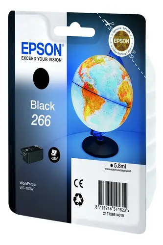 Globe Singlepack Black 266 ink cartridge - Imagen 2