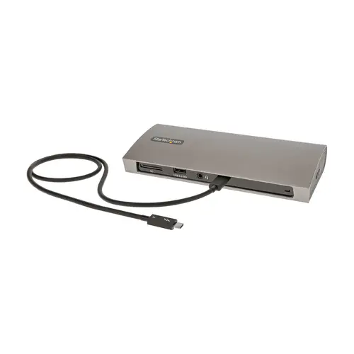 Docking Station Thunderbolt 4, PD de 96W, para 1 Monitor de 8K/para 2 Monitores de 4K 60Hz, 3xTB4/USB4, 4xUSB-A/SD/GbE, Replicador de Puertos Thunderbolt 4 para Win o Mac TB3 - Imagen 6