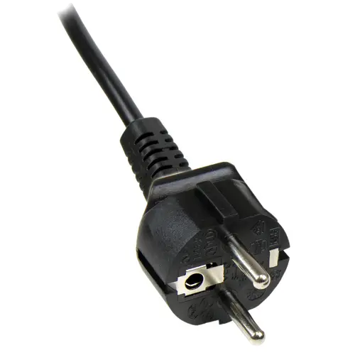 Cable de 1m de Alimentación para Portátiles, Enchufe UE a C5, 2,5A 250V, 18AWG, Cable de Repuesto para Cargador, Cable Hoja de Trébol Mickey Mouse, Cable para Europa, UL - Imagen 2