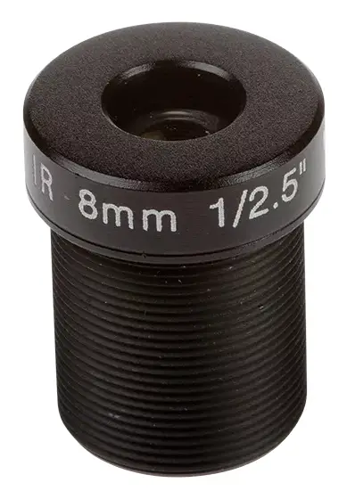 5504-971 lente de cámara Cámara IP Objetivo ancho Negro