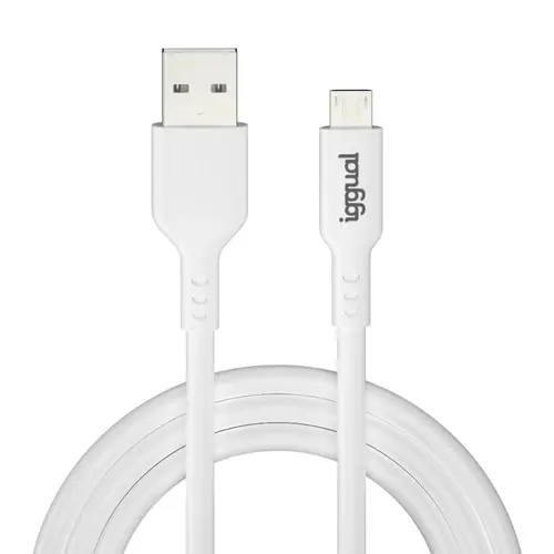 IGG316931 cable USB USB 2.0 1 m USB A Micro-USB A Blanco - Imagen 1