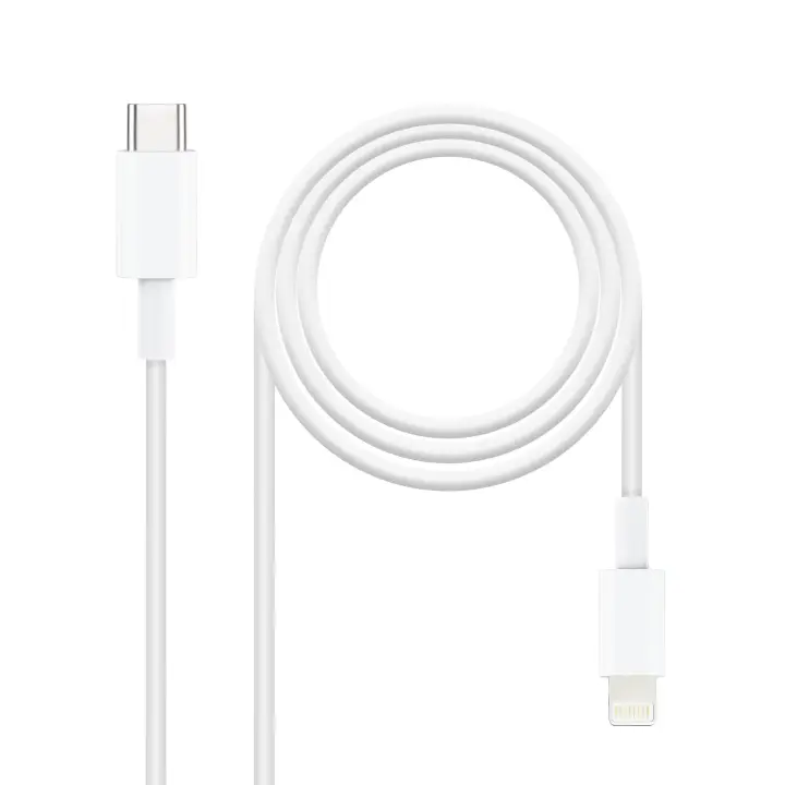 10.10.0601 cable de conector Lightning 1 m Blanco