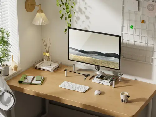 Soporte de cristal para monitor de sobremesa - Imagen 10