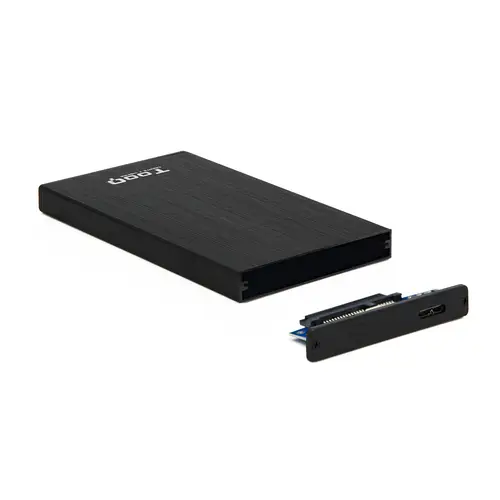 CAJA HDD 2,5" SATA A USB 2.0/USB 3.0 NEGRA - Imagen 3