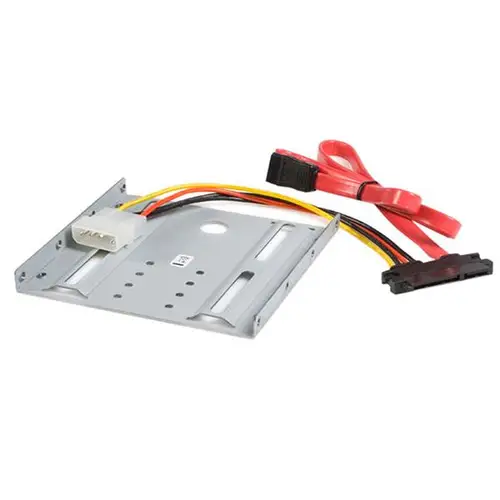 Juego Kit Adaptador Bandeja de Montaje Unidad de Disco Duro SATA de 2,5in Pulgadas a 3,5 - Imagen 1
