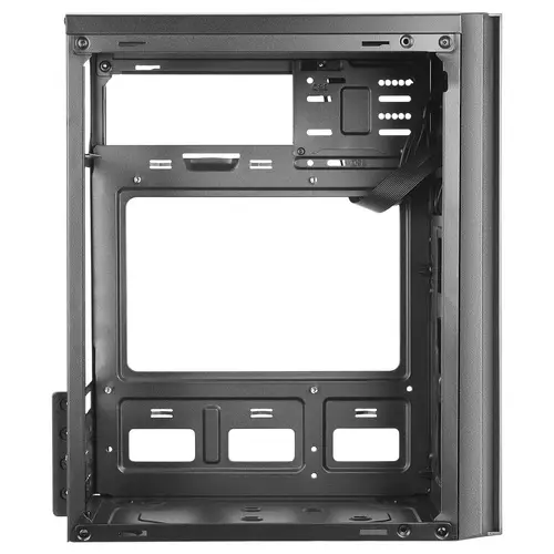 AC6, Caja Ordenador Compacta Micro ATX, Frontal Malla Refrigeración, USB 3.0, Negro - Imagen 4
