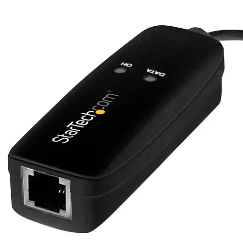 Fax Módem USB 2.0 Externo de 56K V.92 Basado en Hardware - Con Velocidades de Transferencia de Hasta 56Kbps (datos) 14,4Kbps(Fax) - Dongle para Ordenador, Portátil, CMS, POS - Imagen 3
