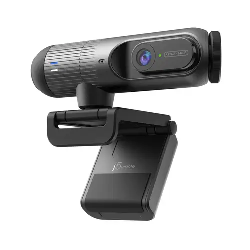 Cámara Web 2K con IA y Enfoque Automático - Imagen 1