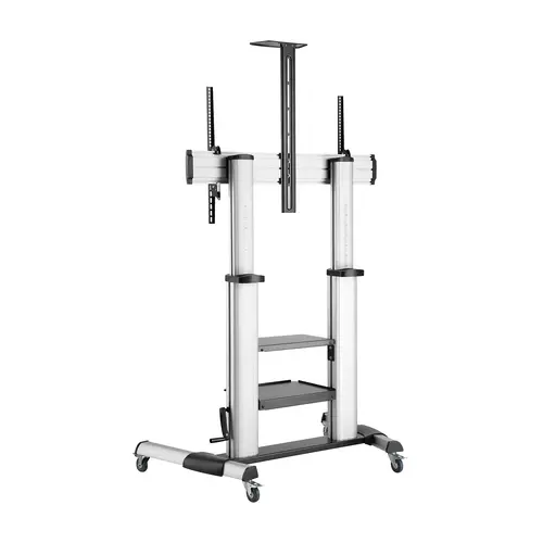 FT100TE-125 soporte para pantalla de señalización 2,54 m (100") Negro, Plata - Imagen 2