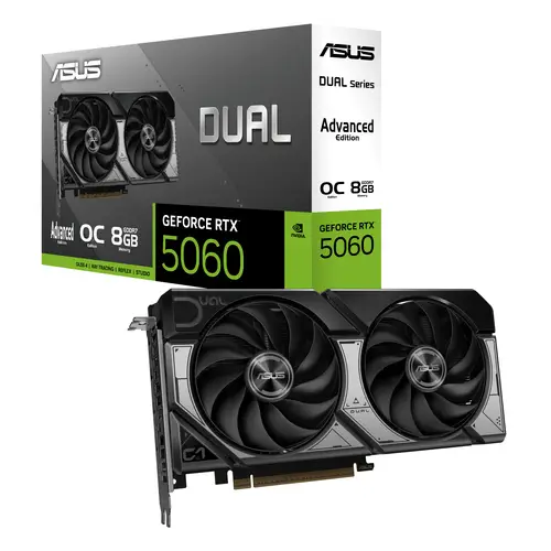 Dual -RTX5060-O8G-A NVIDIA GeForce RTX 5060 8 GB GDDR7 - Imagen 4