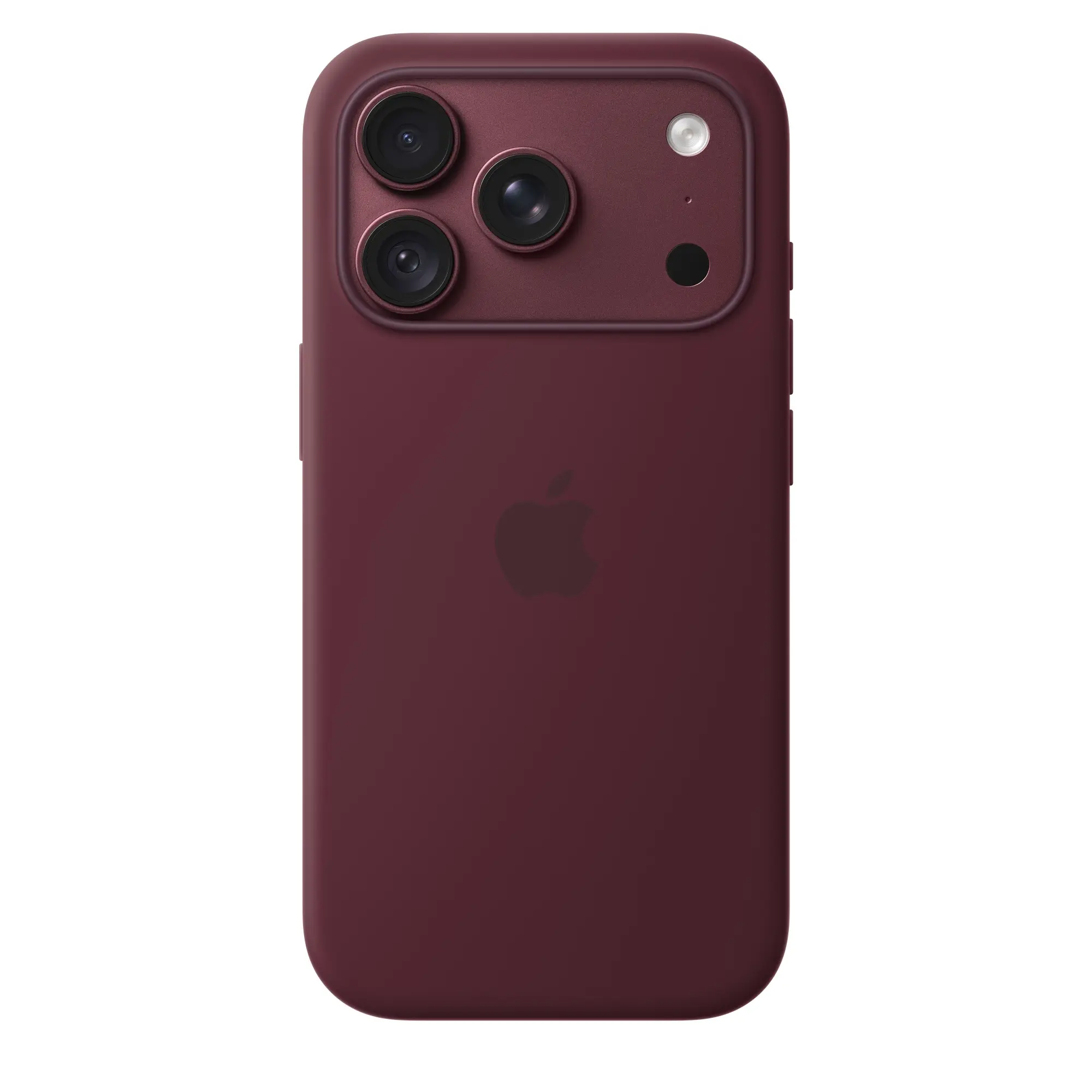 Funda de silicona con MagSafe para el iPhone 18 Pro - Burdeos