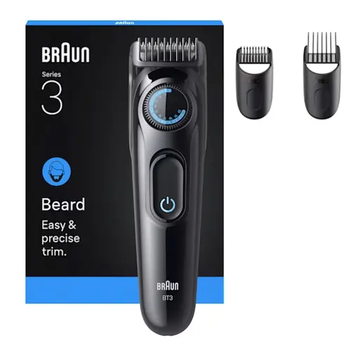 BT3520 depiladora para la barba Batería 40 2 cm Negro, Azul - Imagen 1