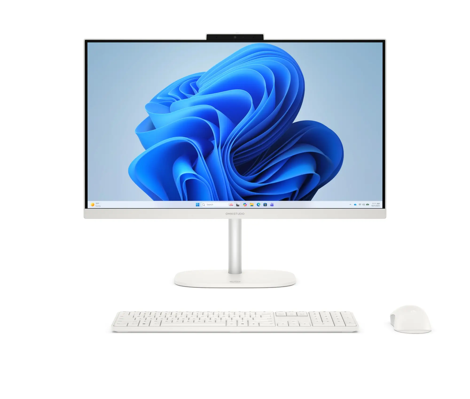 OmniStudio All-in-One Desktop 24-cu0039ns PC Intel Core 5 120U 60,5 cm (23.8") 1920 x 1080 Pixeles 16 GB DDR5-SDRAM 512 GB SSD Windows 11 Home Wi-Fi 6 (802.11ax) Blanco