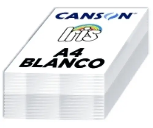 PACK 250H CARTULINA IRIS A4 185GR BLANCO