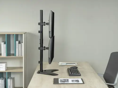 Soporte de sobremesa para dos monitores verticales de 17"-32 - Imagen 8