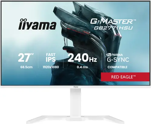 G-MASTER GB2771HSU-W1 pantalla para PC 68,6 cm (27") 1920 x 1080 Pixeles Blanco - Imagen 2