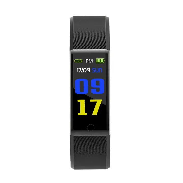 TRAINERTHERMOBK Relojes inteligentes y deportivos 2,44 cm (0.96") LCD Digital Negro