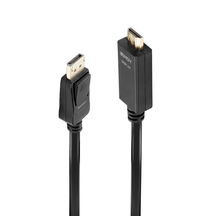 36924 adaptador de cable de vídeo 5 m DisplayPort HDMI tipo A (Estándar) Negro