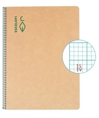 BLOCK ESCOLOFI GREEN A4 50h MM 80g C/M - Pack de 5 unidades