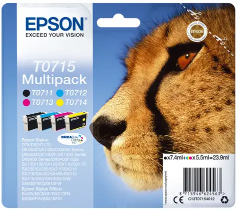 Multipack T0715 4 colores - Imagen 1