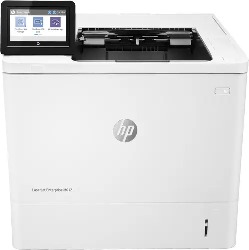 LaserJet Enterprise M612dn Blanco y negro Impresora, Solo Ethernet  A doble cara - Imagen 1
