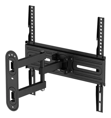 Soporte eco giratorio, inclinable y nivelable para monitor/TV 35kg de 32-65, Negro - Imagen 3