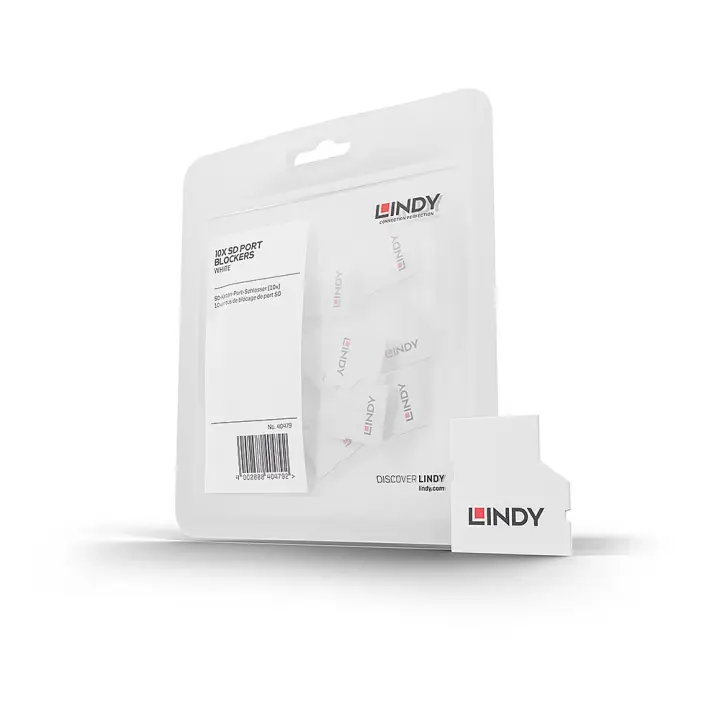 40479 bloqueador de puerto SD card Blanco Acrilonitrilo butadieno..