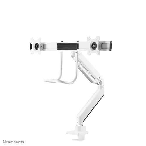 NM-D775DXWHITE Brazo de monitor 10-32" - resorte de gas - Topfix - Tope-a-180° - Imagen 2