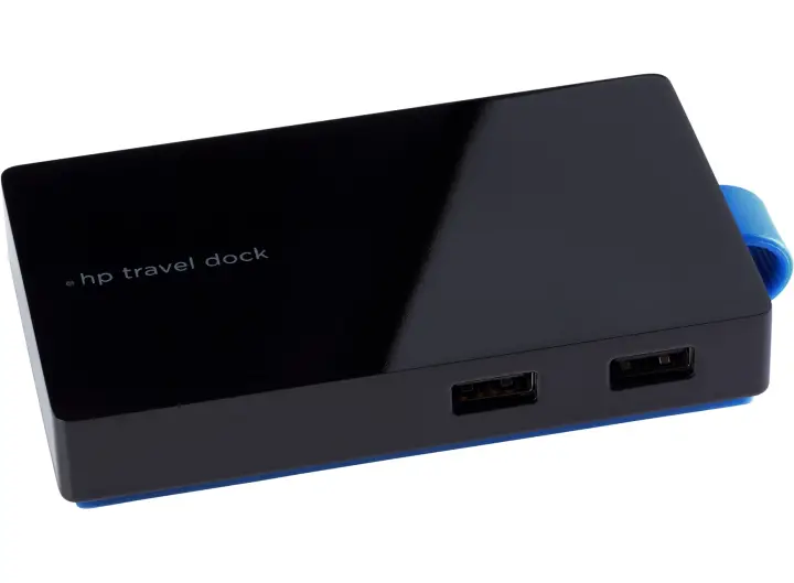 USB-A Travel Dock for All notebook Alámbrico USB 3.2 Gen 1 (3.1 Gen 1) Type-A Negro