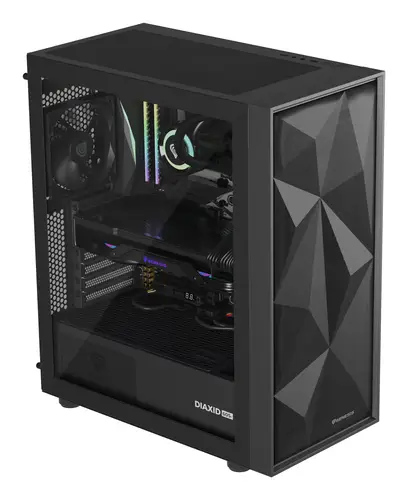 Diaxid 605F Midi Tower Negro - Imagen 6