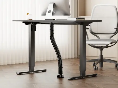 650861 organizador de cables Escritorio Pasacables Negro 1 pieza(s) - Imagen 4