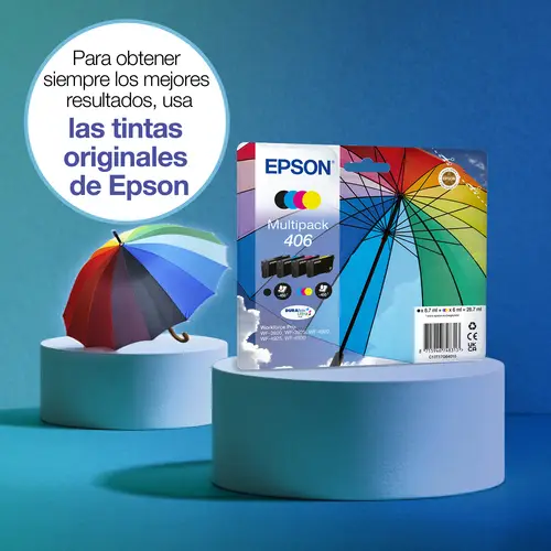 Multipack de tinta 4 colores DURABrite Ultra 406 Paraguas - Imagen 4