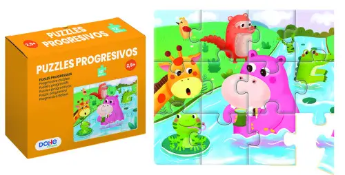 PUZZLE DE 12 PIEZAS - A PARTIR DE 2,5 AÑOS DOHE 65003 - Imagen 1