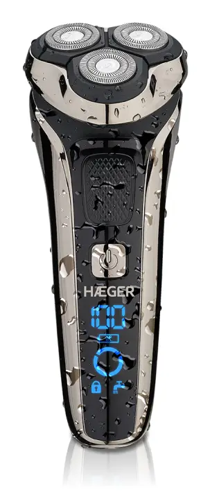 G-Man Ultra Máquina de afeitar de rotación Recortadora Negro