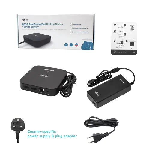 USB-C Dual Display Docking Station with Power Delivery 100 W + Universal Charger 100 W - Imagen 13