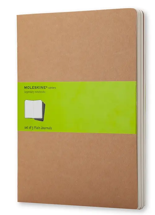 Cahier cuaderno y block 120 hojas Beige