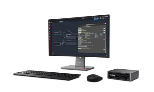 ThinkStation PGX GB10 128 GB LPDDR5x-SDRAM 2 TB SSD DGX OS Mini Tower Mini PC Negro - Imagen 9