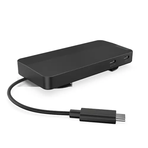 40B90100EU base para portátil y replicador de puertos Alámbrico USB 3.2 Gen 1 (3.1 Gen 1) Type-C Negro - Imagen 2