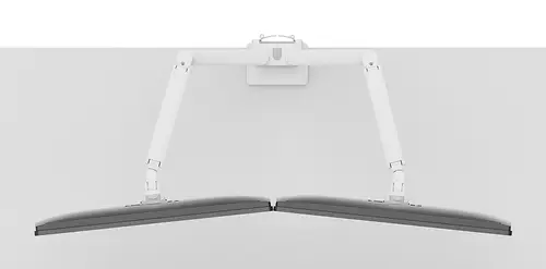 DS70-250WH2 Brazo de monitor 17-32" - resorte de gas - Topfix - Tope-a-180° - Imagen 4