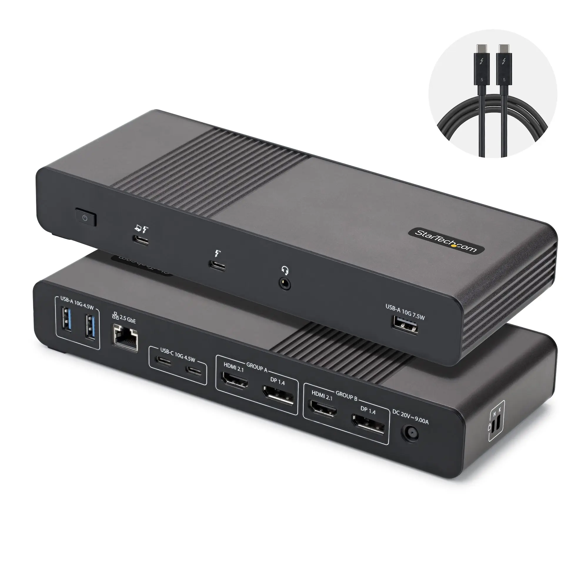 206UE-TB5USB4DOCK base para portátil y replicador de puertos Al�..