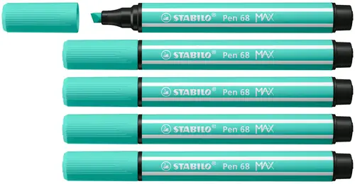 Pen 68 MAX rotulador Turquesa 5 pieza(s) - Imagen 1
